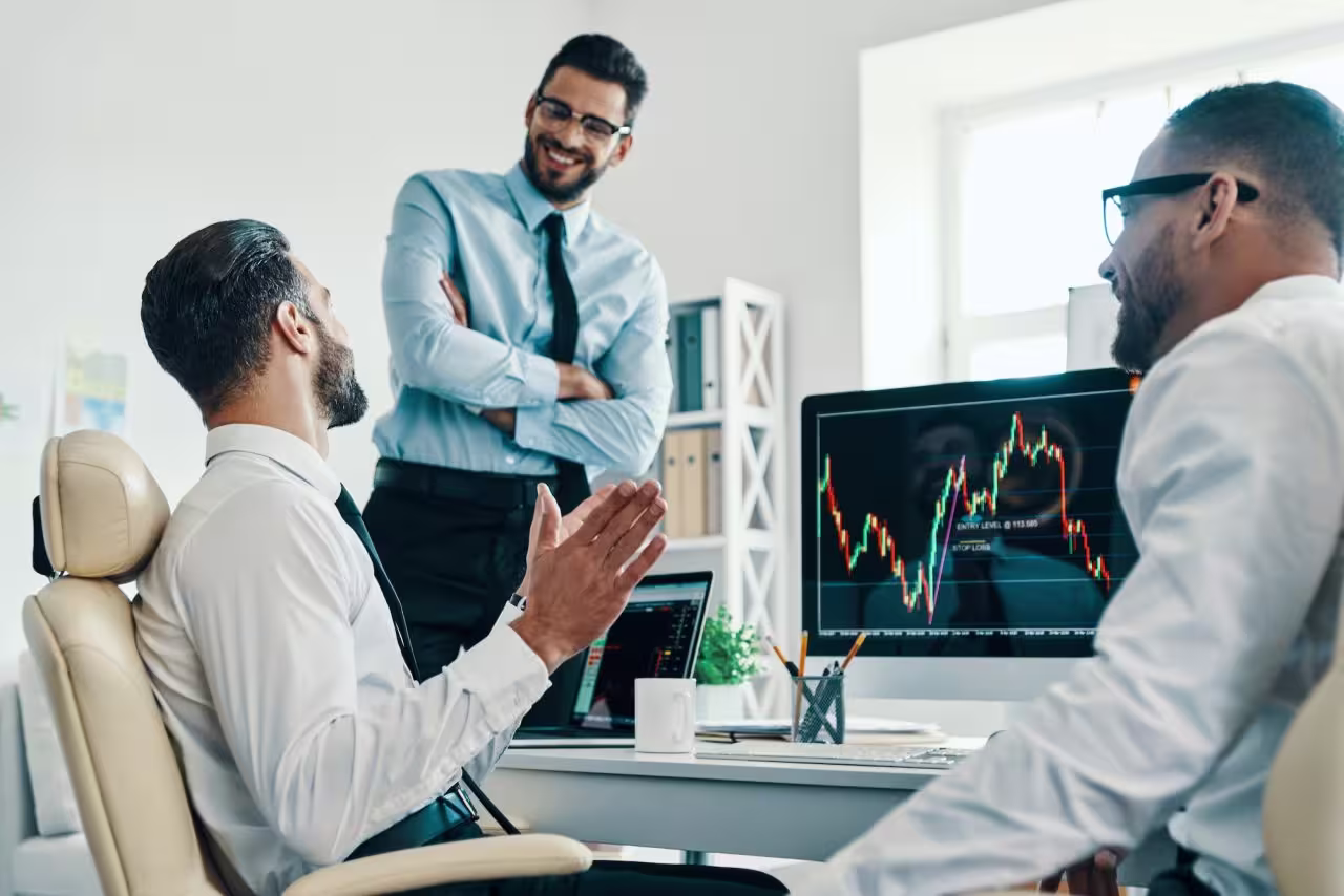 Vyro echange trading interface illustration